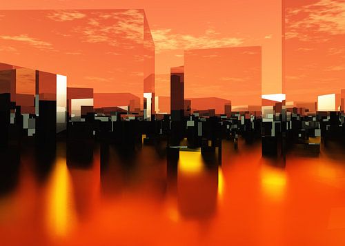 Architecture Concept Q-City 7 by Max Steinwald