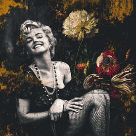 Marilyn Monroe Industrieel Retro van Helga fotosvanhelga