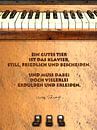 Piano-Pein à la Wilhelm Busch by Dirk H. Wendt thumbnail