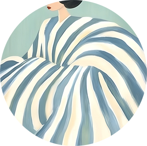 Stripedress || (gezien bij vtwonen) van The Home Style Club