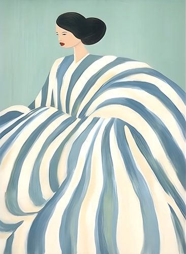 Stripedress || (gezien bij vtwonen) van The Home Style Club