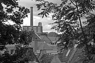 Lichtfabriek in Leiden in zwartwit van Simone Meijer thumbnail