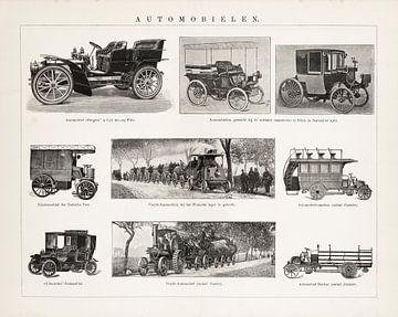 Oldtimer-Bild Automobile von Studio Wunderkammer