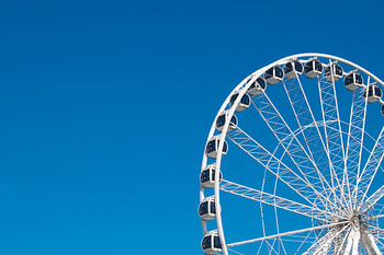 Ferris wheel in the sky