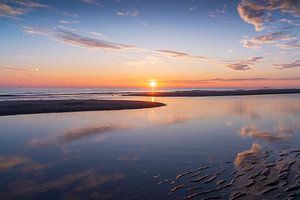 Maasvlakte pendant la marée.
