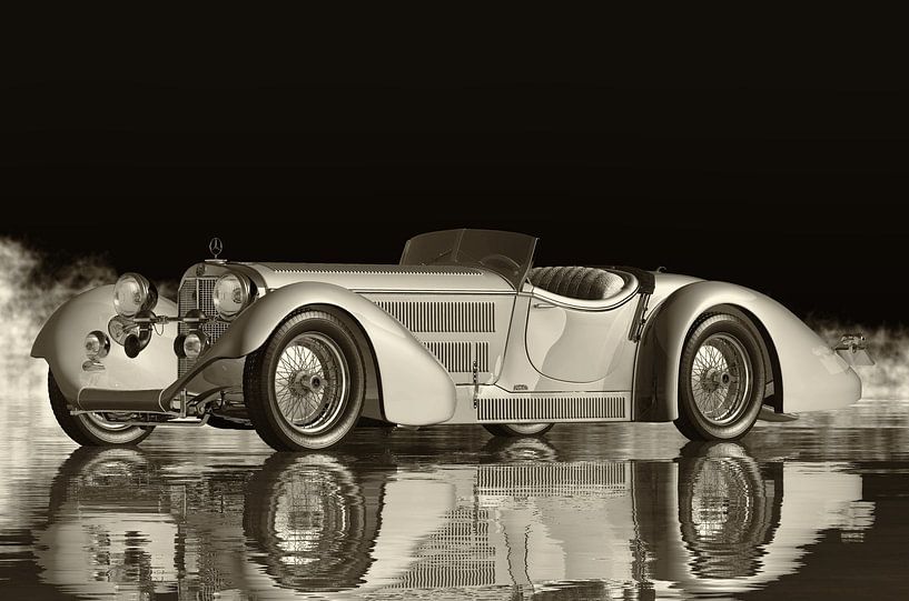 Mercedes - Benz 710 - The Most Luxurious Sedan of the Thirties by Jan Keteleer