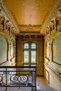 La villa abandonnée et délabrée