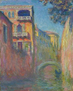 The Rio della Salute, Claude Monet