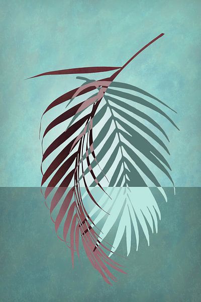 Feuilles de palmier par True Nature Art