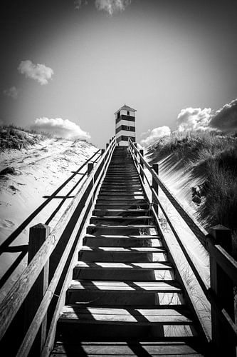 De vuurtoren van Dishoek