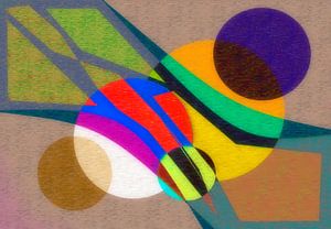 Modern bunt abstrakt