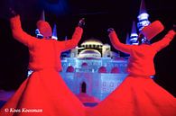 Egyptische Dansers In IJs van Koos Koosman thumbnail