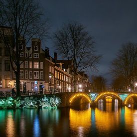 Amsterdam Light Festival; Metamorphaunes, von Luminariste von Ad Jekel