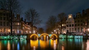 Amsterdam Light Festival ; Metamorphaunes, par Luminariste
