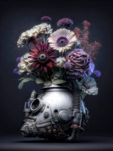 FLEURS DE L'ESPACE STEAMPUNK sur AHAI depARTment