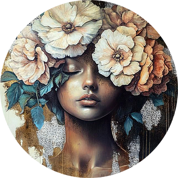 Vrouwen Bloemen | Gentle Gaze Among Petals