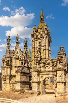 Besloten parochie van Saint-Thégonnec, Bretagne van Christian Müringer