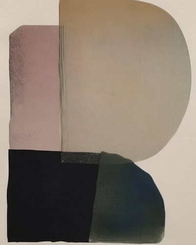 Abstrait moderne aux couleurs pastel