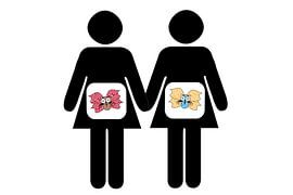 Schmetterlinge im Bauch. Frau/Frau von Grüntyers .