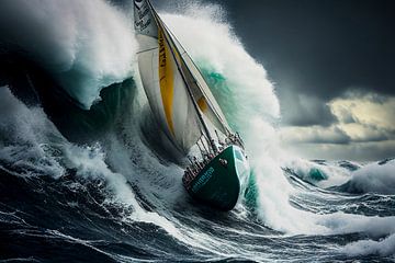 Zeilboot Ocean Race van Max Steinwald