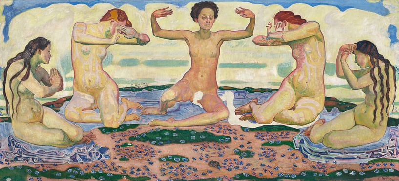 De dag, Ferdinand Hodler van Meesterlijcke Meesters
