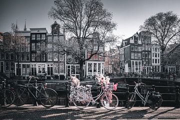 Amsterdam en noir et blanc