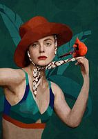 Emel Tunaboylu - Cardinal Bird and the Lady