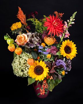 Un bouquet de bonheur sur Marjolijn van den Berg