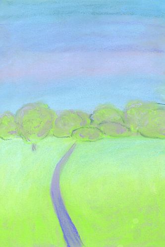 Path through the countryside – Pieterpad