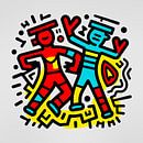 Hommage an Keith Haring von Harry Hadders Miniaturansicht