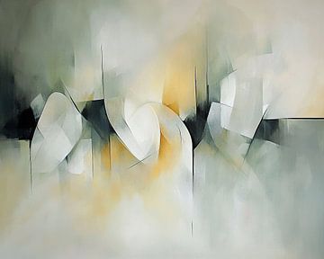 Abstract | Whispering Shades of Calm van Zen en Meer