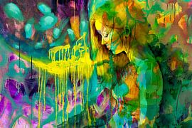 Verloren in Farbe von Harry Hadders Design