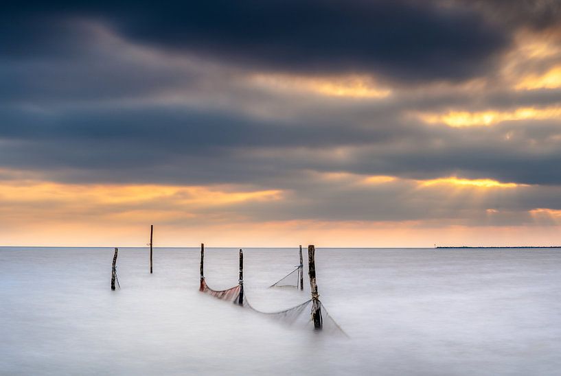 Sunset at the Lake by Fotografiecor .nl