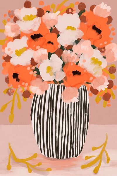 Pastel Flower Impression No 10 von Treechild