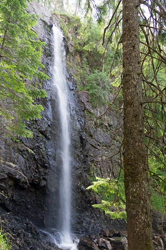 De Plodda waterval is een waterval 5 km ten zuidwesten van het dorp Tomich