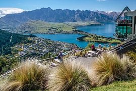 Bob`s Peek oberhalb Queenstown, Neuseeland