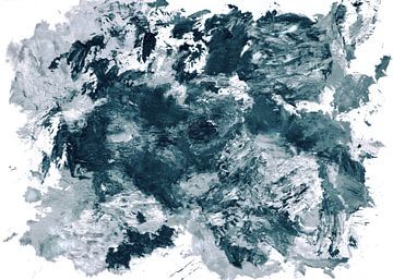 Abstract Blauw Heston van Miles More Arty