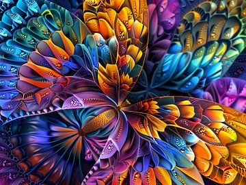 fractal vlinder van haroulita