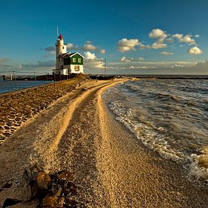Lighthouse Marken The Netherlands square format