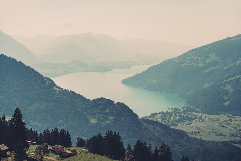 Lake Thuner in Switzerland by Patrycja Polechonska