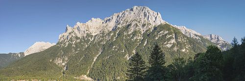 Karwendel panorama above Mittenwald by Walter G. Allgöwer