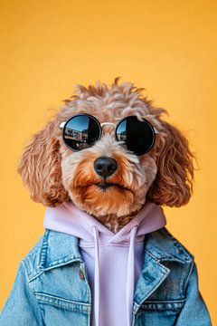 Goldendoodle by Poster Art Shop