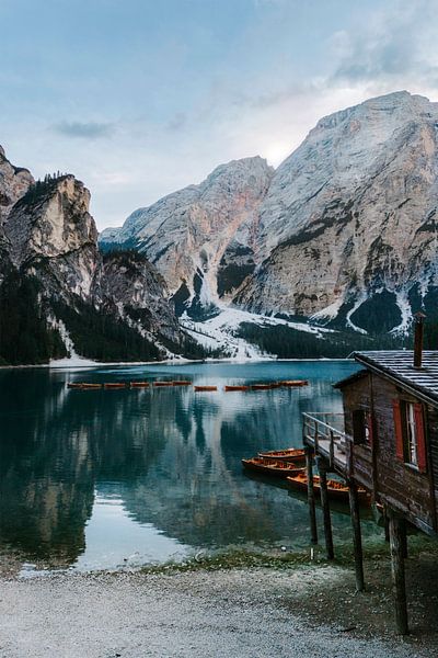 Pragser Wildsee oder der Pragser Wildsee von Marianne Voerman
