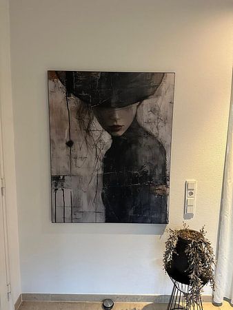 Modern en abstract portret 