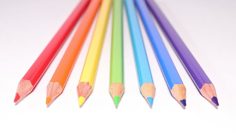 Die Farben des Regenbogens als Inspiration 4 von Jaap Tanis