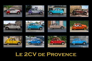 Collage de Citroën 2cv4 de Provence sur Hans Kool
