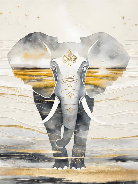Die himmlischen Pfade von Ganesha von Manuela Dekkers