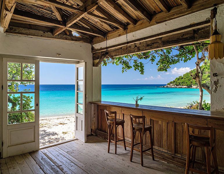 Lost Places bar am Strand von Mustafa Kurnaz