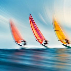 Dynamische Surfer von ARTemberaubend