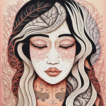 Serenity Inked van Gisela- Art for You